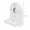 L-Type 3.5 inch Plastic Right Angle Bracket Wall Mount for CCTV Dome IP Security Camera