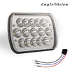 7 inch 5X7 H4 15W DC 9-30V 1500LM IP67 Car Truck Off-road Vehicle LED Work Lights / Headlight, with 15LEDs Lamps