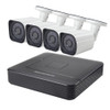 COTIER A4B6 4Ch 960P 1.3 Mega Pixel Bullet IP Camera NVR Kit, Support Night Vision / Motion Detection, IR Distance: 15m