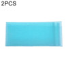 2 PCS Long Nylon Mesh Bath Shower Body Washing Clean Exfoliate Puff Scrubbing Towel Cloth Scrubbers Body Face Wash Cleaning Towel(Blue)