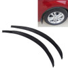 2 PCS Car Stickers Rubber Round Arc Strips Universal Fender Flares Wheel Eyebrow Decal Sticker Car-covers, Size: 45 x 2cm