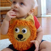 Handmade Wool Knit Baby Three-dimensional Bib Photography Props, Style:Delivery Randomly