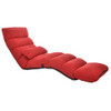 C1 Lazy Couch Tatami Foldable Single Recliner Bay Window Creative Leisure Floor Chair, Size:205x56x20cm (Red)