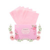 Plant Fiber Breathable Linen Makeup Remover Blotting Paper Face Cleaning Tool, Color:Linen Pink