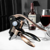 Zinc Alloy + ABS Material Retro Rabbit Shape Bottle Opener Corkscrew Port Wine Bottle Opener, Size: 18 x 14.5 x 4.7cm