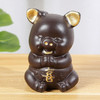 Creative Redware Tea Favors Tea Play Kungfu Teaware Decoration, Fortune Pig Series(Jubilation)