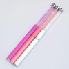 Nail Art Flat Painting Brush Set Pen Rhinestone Metal Acrylic Gel UV Polish Tips Builder 3D Flower Drawing Manicure Tools