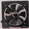 220V Exhaust Fan High Speed Air Extractor Window Ventilation Fan for Kitchen Ventilator Axial Industrial Wall Fan 12 inch