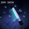 20W 39cm Length Ozone UV Strong Light Disinfection Portable Anti-virus Sterilization Lamp Bar Strip, CN Plug