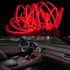 3m Cold Light Flexible LED Strip Light For Car Decoration(Red Light)