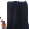 Cotton Thick Face Towel Large Bath Towel Beauty Nail Makeup Tablecloth, Specification:Extra Towel 70x100 cm(Black)