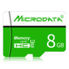 MICRODATA 8GB U1 Green and White TF(Micro SD) Memory Card
