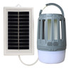 Solar Power Mosquito Killer Outdoor Hanging Camping Anti-insect Insect Killer, Color:Gray+ Solar Panel