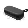 Sunnylife OP-B151 Portable Mini Diamond Texture PU Leather Storage Bag for DJI OSMO Pocket Gimble Camera