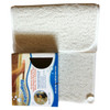 Rectangular Bathroom Bathtub Mildew Stain Resistant PVC Anti-skid Household Foot Pad Carpet, Size: 70cm x 40cm (White)