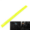 4 PCS Bike Bicycle Cycling Band Arm Leg Pant Reflective Strap Belt Safety Reflector(Yellow)