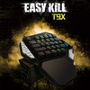 DELUX T9X Single-handed Mechanical Gaming Keypad USB Wired Keyboards with RGB Backlight