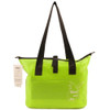 Outdoor Wear-resistant Waterproof Shoulder Bag Dry and Wet Separation Swimming Bag (Fluorescent Green)