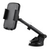 Universal Rotatable Adjustment Car Windshield Mobile Phone Holder with Suction Cup (Black)