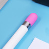 For Apple Pencil Creative Anti-lost Pencil Cap TouchPen Silicone Protective Cap(Pink)