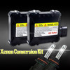 55W 9004/9007/HB1/HB5 4300K HID Xenon Conversion Kit with High Intensity Discharge Alloy Slim Ballast, Warm White