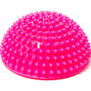 Hemisphere Balance Stepping Stones Durian Spiky Massage Ball Sensory Integration Indoor Outdoor Games Toys for Kids Children(Rose Red)