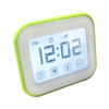 Kitchen Timer Digital Alarm Clock Large LCD Touch Screen Come with Night Light for Cooking Baking(Green)