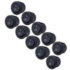 10 PCS Car Auto Universal DIY 3 Pin Round Cap OFF- ON Push Button