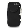 Multi-functional Sports Armband Waterproof Phone Bag for 5.5 Inch Screen Phone, Size: L(Black)