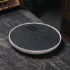 Round Melamine Material Tea Tray with Round Holes, Size: 22 x 3cm