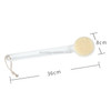 Plastic Long Handle Soft Fur Bath Brush(Elk)