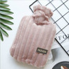Fashion Simple PVC Hand Warmer Injection Water Heater Bag(Pink)