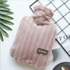 Fashion Simple PVC Hand Warmer Injection Water Heater Bag(Pink)