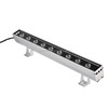 9W Red Light LED Embedded Buried Lamp IP65 Waterproof Rectangular Landscape Platform Stair Step Lamp