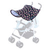 Sun Visor UV Ventilated Universal Baby Stroller Cover(Gray)