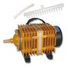 ACO-008A 160W 115L/Min Electromagnetic Air Pump Compressor Seafood Fish Tank Increase Oxygen Air Flow Spliter, US Plug