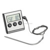 Digital Oven Thermometer Kitchen Food Cooking Meat BBQ Probe Thermometer Timer Water Milk Temperature Cooking Tools