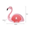 Flamingo Punch-free Cute Animals Suction Bathroom Toothbrush Hooker Toothbrush Holder(Pink)