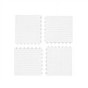 4 PCS Non-slip Shower Mat Bathroom Square PVC Bathmats for Kitchen and Toilet, Size: 30CM x 30CM(White)