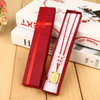3 PCS Rectangular Rose Bow Gift Box Necklace Box Jewelry Box, Random Color Delivery