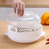 2 PCS Microwave Steamer Cooker Steam Cooking Pot Accessories Vegetables Seafood Steamer, Layers:Single layer