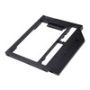 Universal 9 / 9.5mm SATA3 Hard Disk Drive HDD Caddy Adapter Bay Bracket for Notebook(Black)