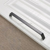 5 PCS 9009C-192 Simple Cabinet Door Handle Drawer Wardrobe Handle (Black)