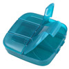 Portable Pill Medicine Storage Box Travel Pill Case Bag Organizer, Color:Green Pillbox