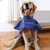 Teddy Golden Retriever Large Dog Practical Reflective Breathable Raincoat(Purple XS)