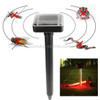 RC-507 Solar Power Portable Rat Mice Rodent Mole Pest Repellent Sonic Garden Wave Repeller