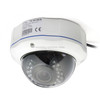 COTIER TV-537H5/IP AF POE H.264++ 5MP IP Dome Camera Auto Focus 4x Zoom 2.8-12MM Lens Surveillance Cameras(White)