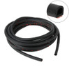 Small D-shaped Car Noise Reduction Sealing Strip with Sticker, Length: 5m