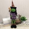 Witch Style Halloween Decorations Ghost Festival Party Scenes Retractable Doll Decorations