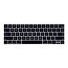 Silicone Keyboard Protector for MacBook Pro 13.3 inch with Touch Bar (2016) / A1706 & A1708, US Version(Black)